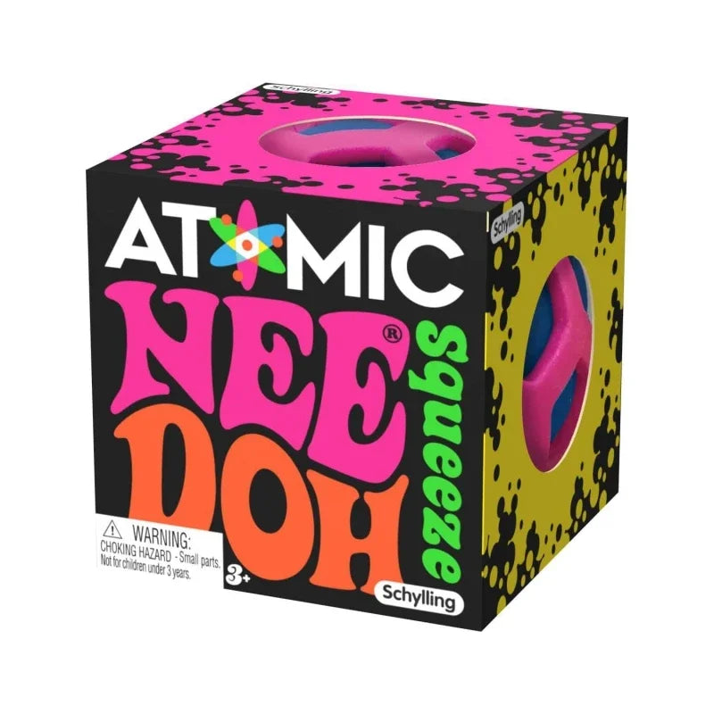 Needoh Atomic Stress Relief Ball Squishies Toy Blind Box Adult Party Gift Tool Stress Relief Toy Fidget Toys