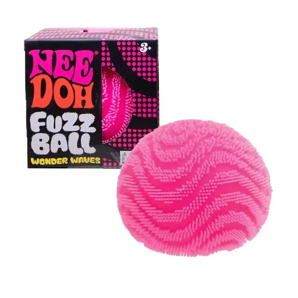 Nee Doh Fuzz Ball Series Desktop Decompress Ornament Stress Relief Toys Suitable for under Pressure Fun Soft Stress Ball Gifts