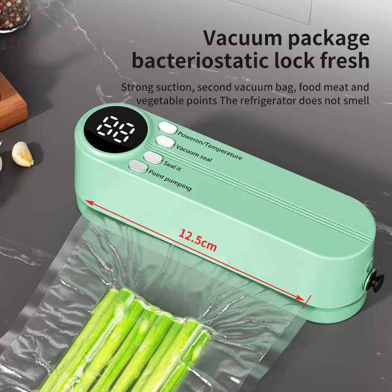 FreshSeal Mini™️ Wireless Food Vacuum Sealer Kit.