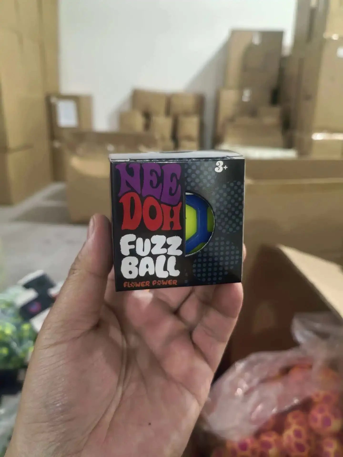 Needoh Atomic Stress Relief Ball Squishies Toy Blind Box Adult Party Gift Tool Stress Relief Toy Fidget Toys
