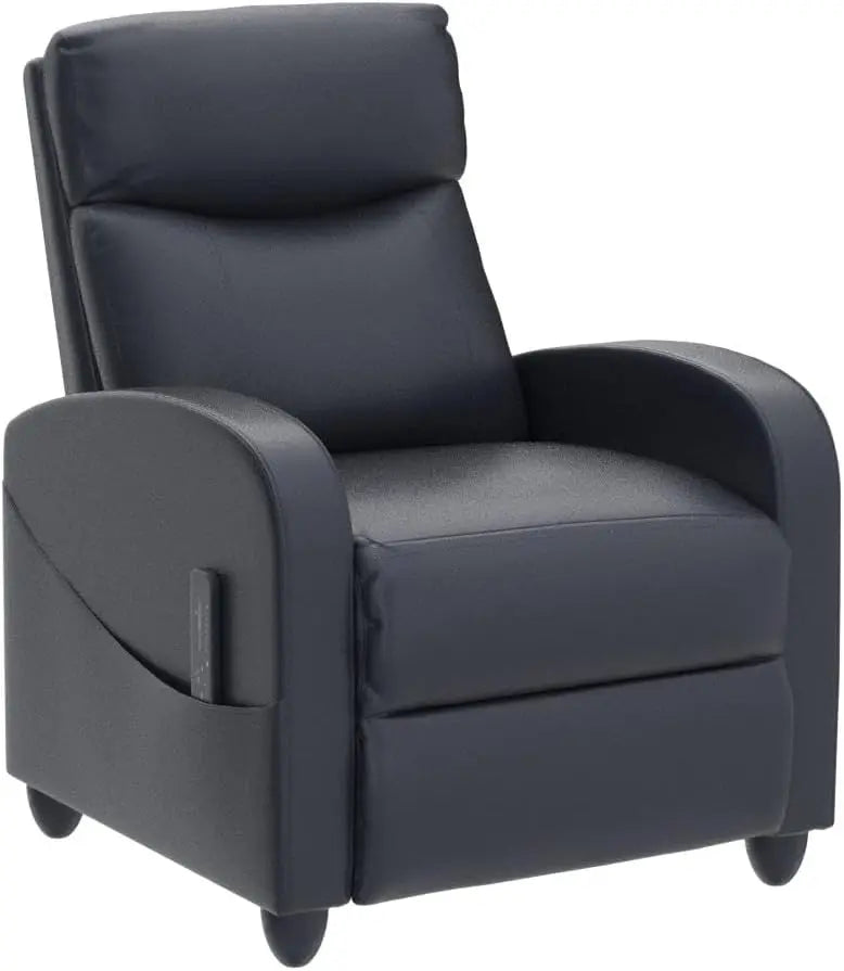 Massage Recliner: Adjustable PU Leather Home Theater Chair