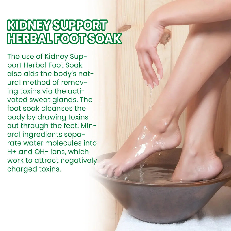 Herbal Detox Foot Soak: Lymphatic Health & Relaxation