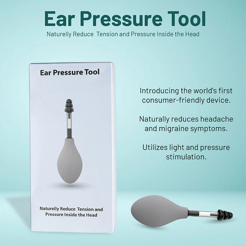 Silicone Ear Pressure Reliever: Portable Headache Relief Tool