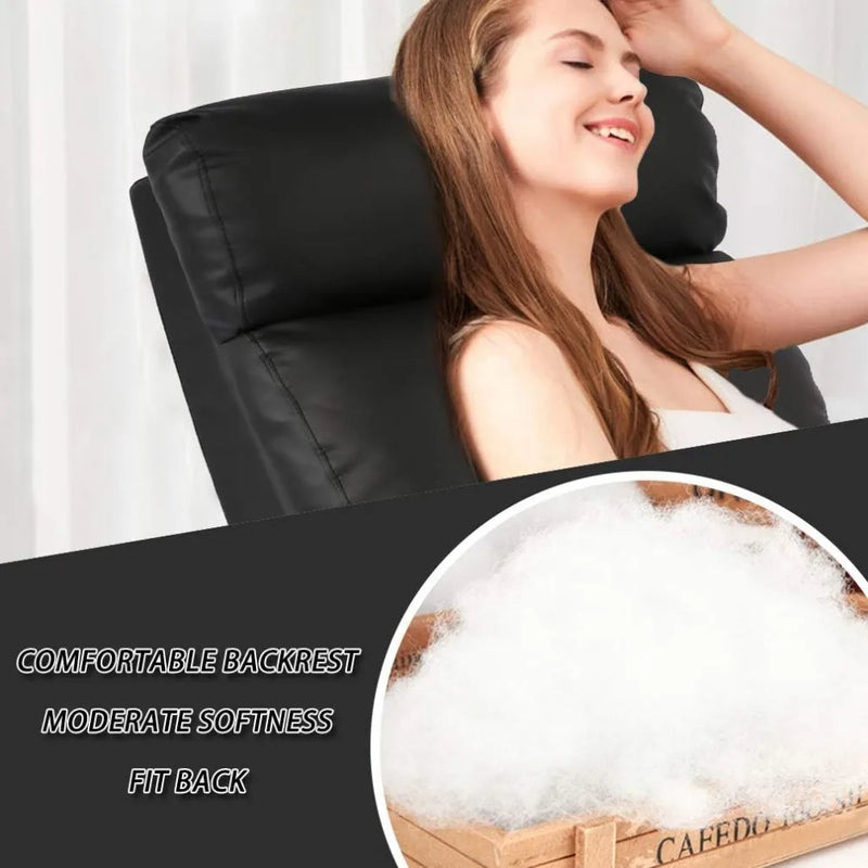 Ultimate Comfort Wingback Recliner: Home Theater & Reading Chair with Massage