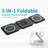 3-in-1 Foldable Magnetic Wireless Chargers